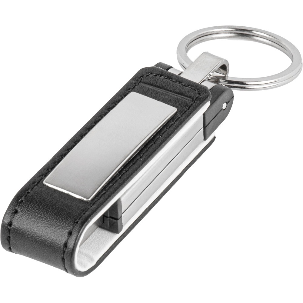 Logolu Deri USB Bellek