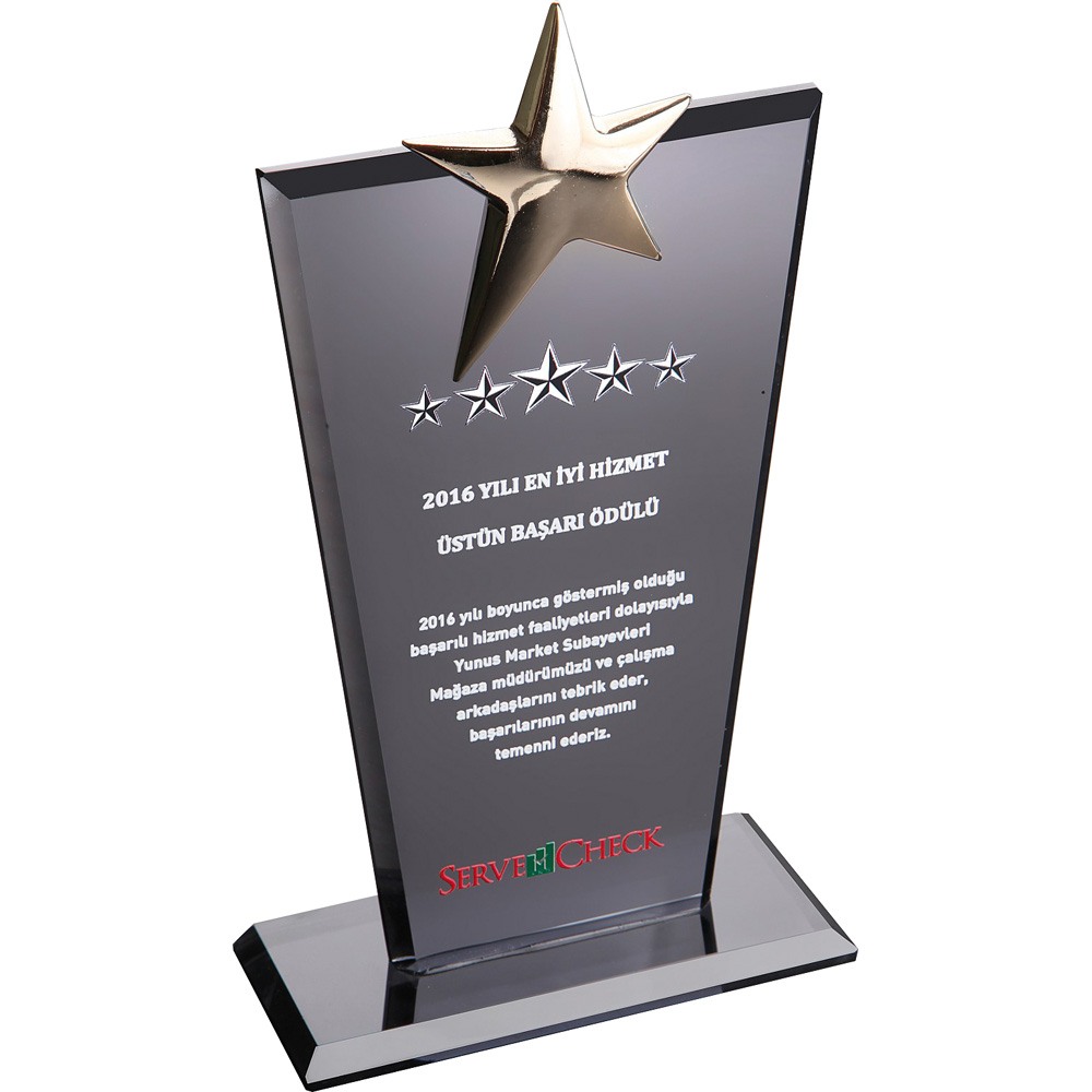 Promosyon Kristal Plaket