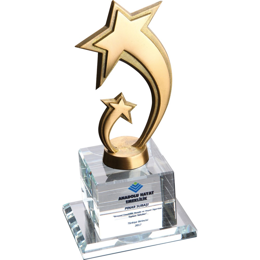 Logolu Kristal Plaket
