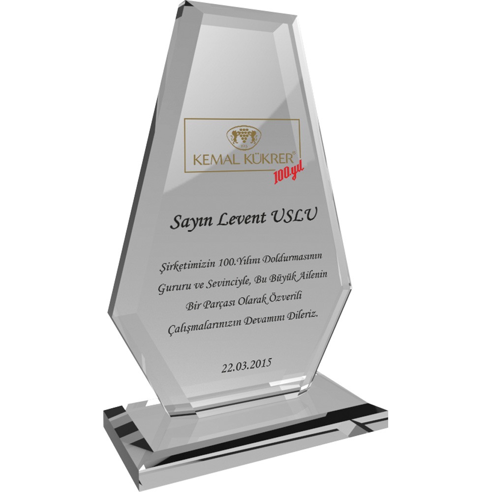 Hediye Kristal Plaket