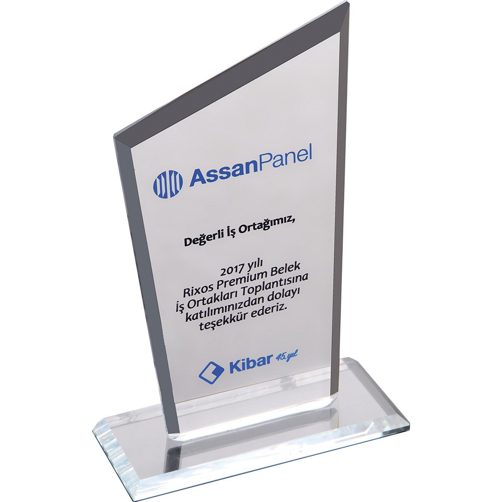 Promosyon Kristal Plaket