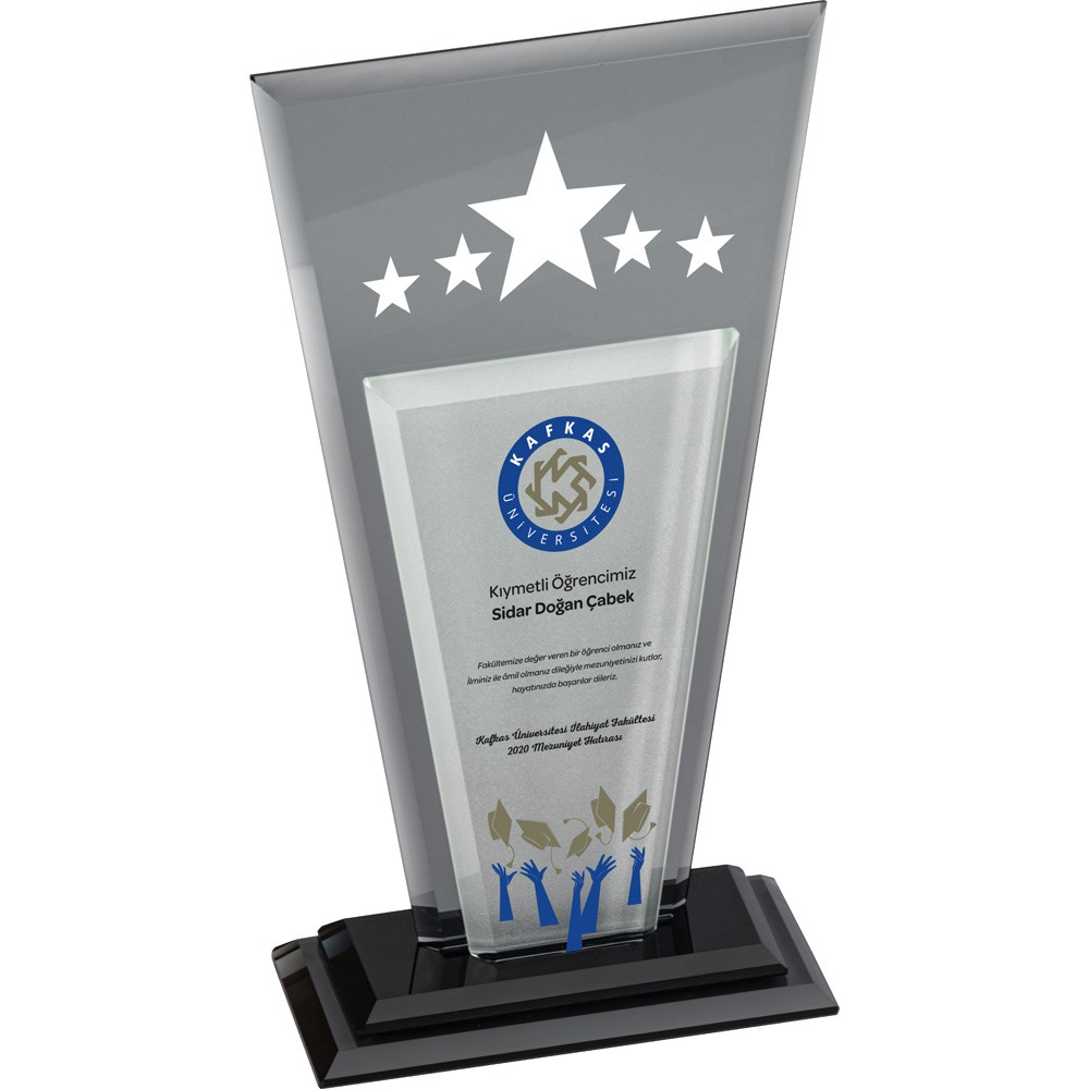Baskılı Kristal Plaket