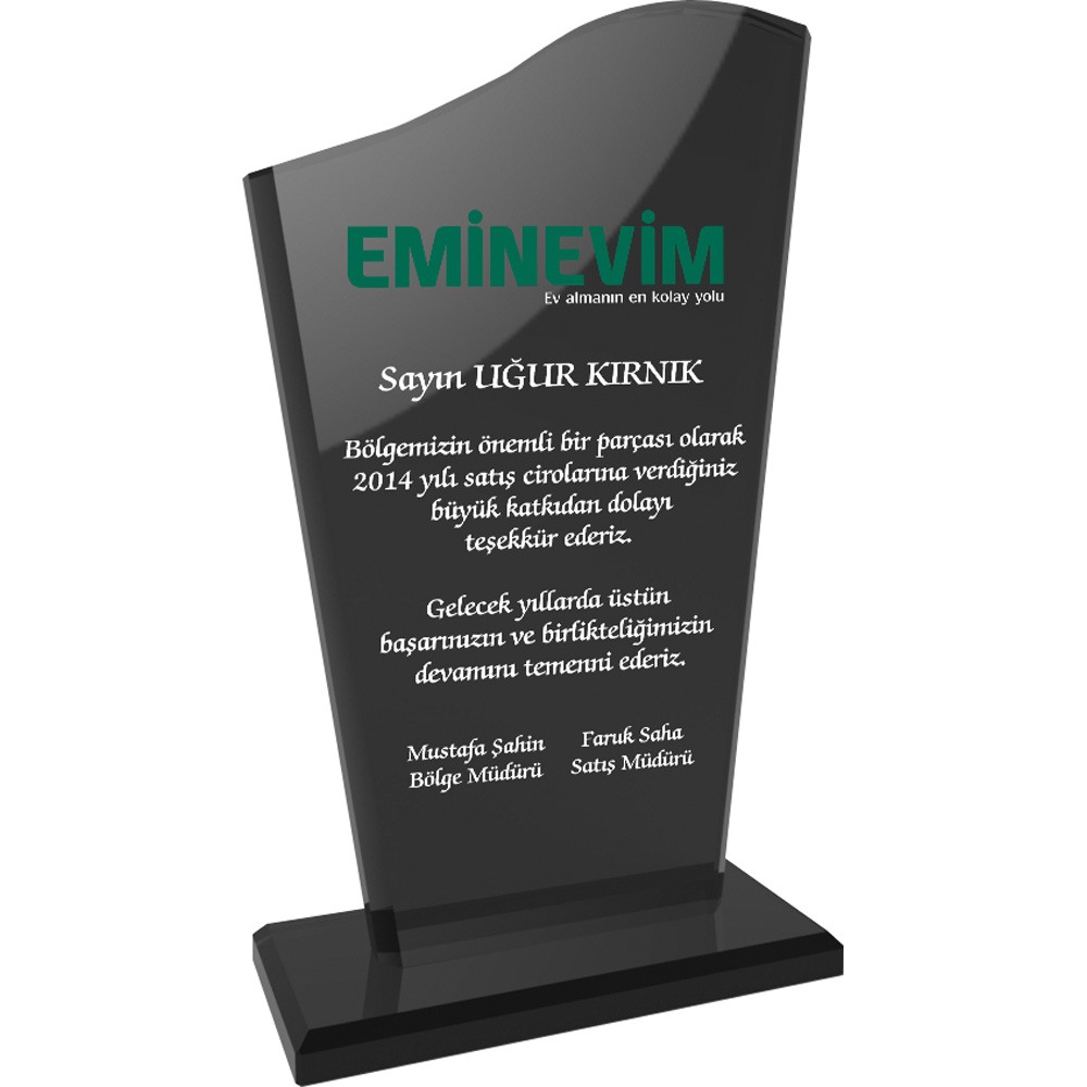 Promosyon Kristal Plaket