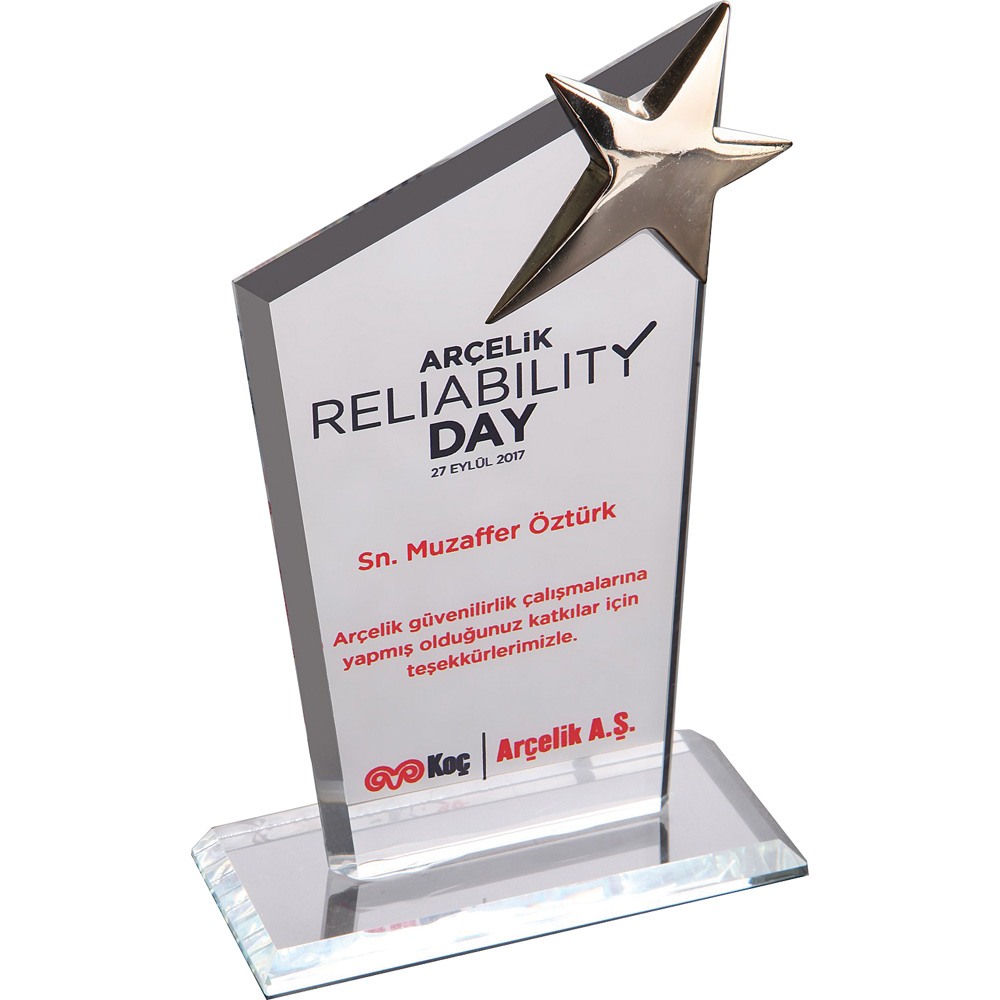 Promosyon Kristal Plaket