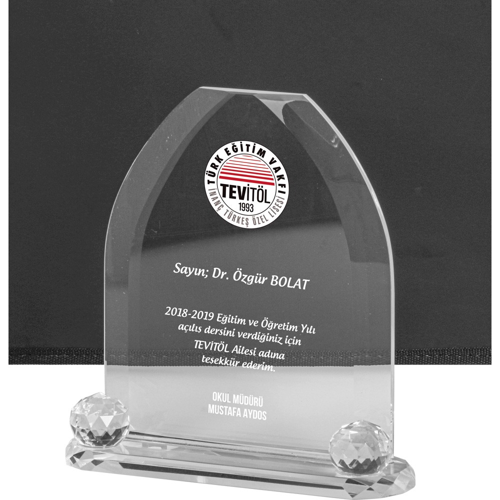 Promosyon Kristal Plaket