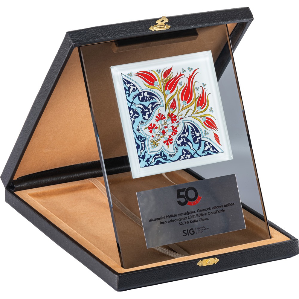 Promosyon Kutulu Kristal Plaket