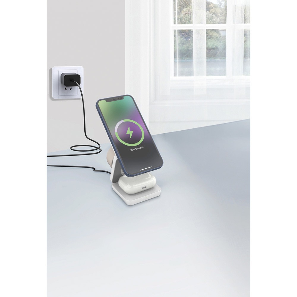 Promosyon Wireless 3lü Şarj İstasyonu