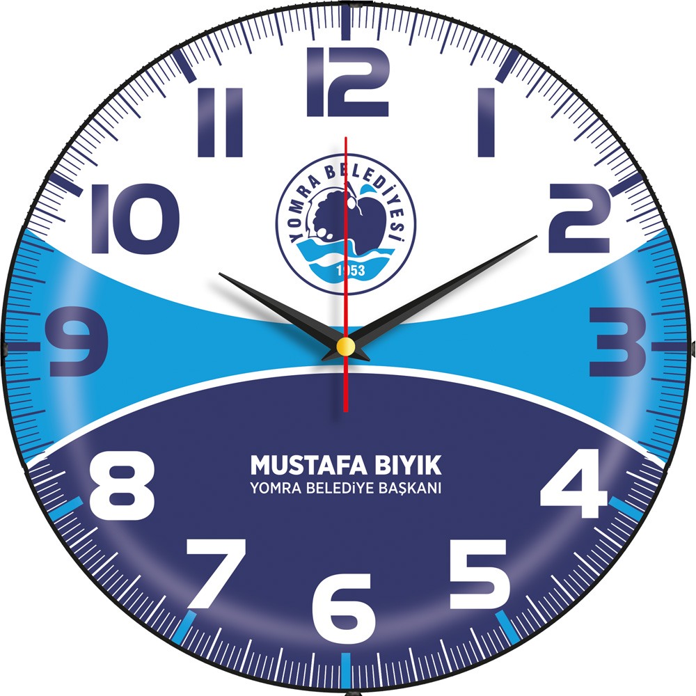 Promosyon Bombe Cam Duvar Saati
