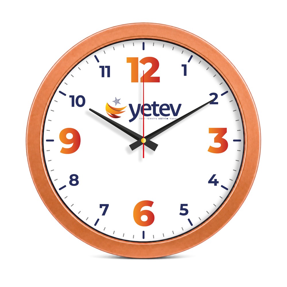 Promosyon Metalize Duvar Saati
