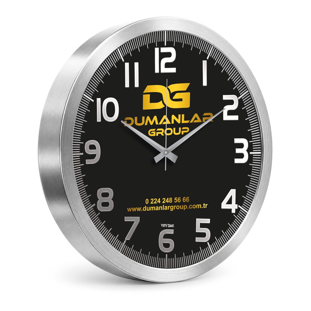 Promosyon Alüminyum Duvar Saati