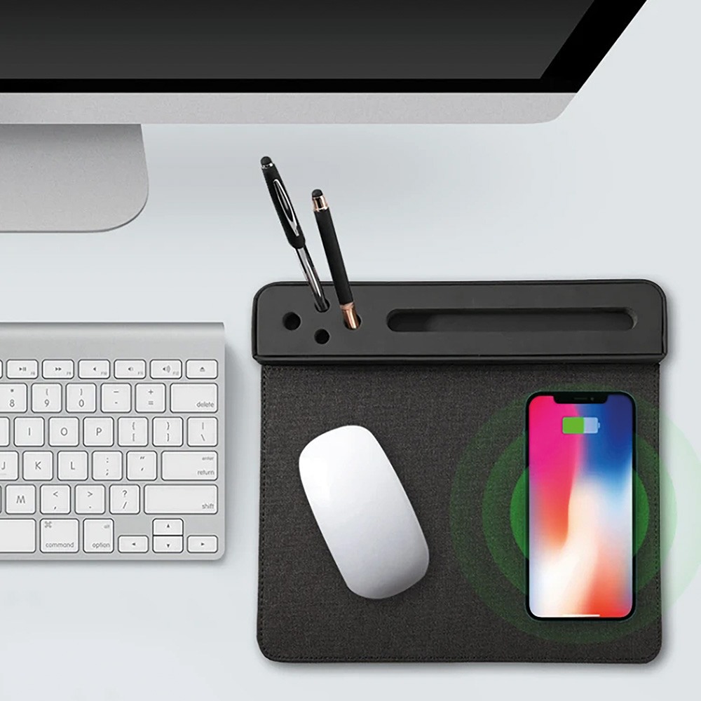 Logo Baskılı Wireless Şarjlı MousePad