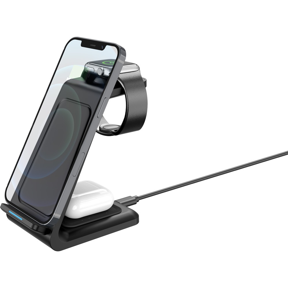 Hediye Wireless 3lü Şarj İstasyonu